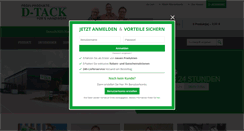 Desktop Screenshot of d-tack.de