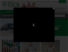 Tablet Screenshot of d-tack.de